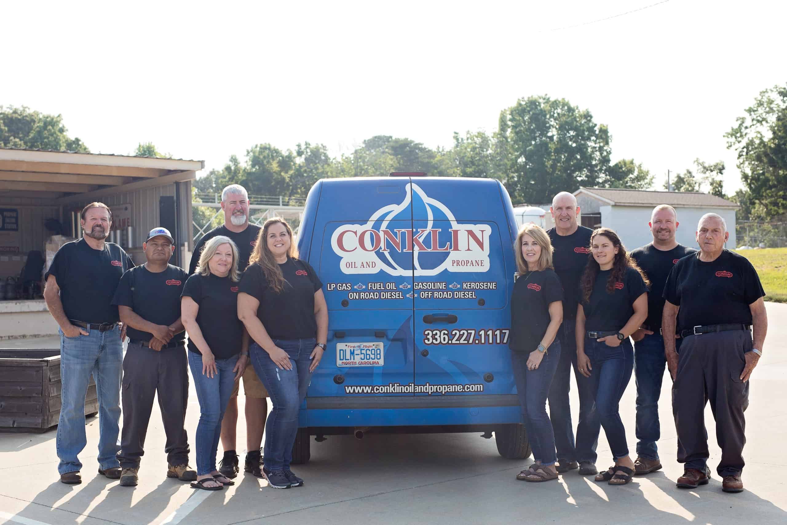 conklin oil and propane team